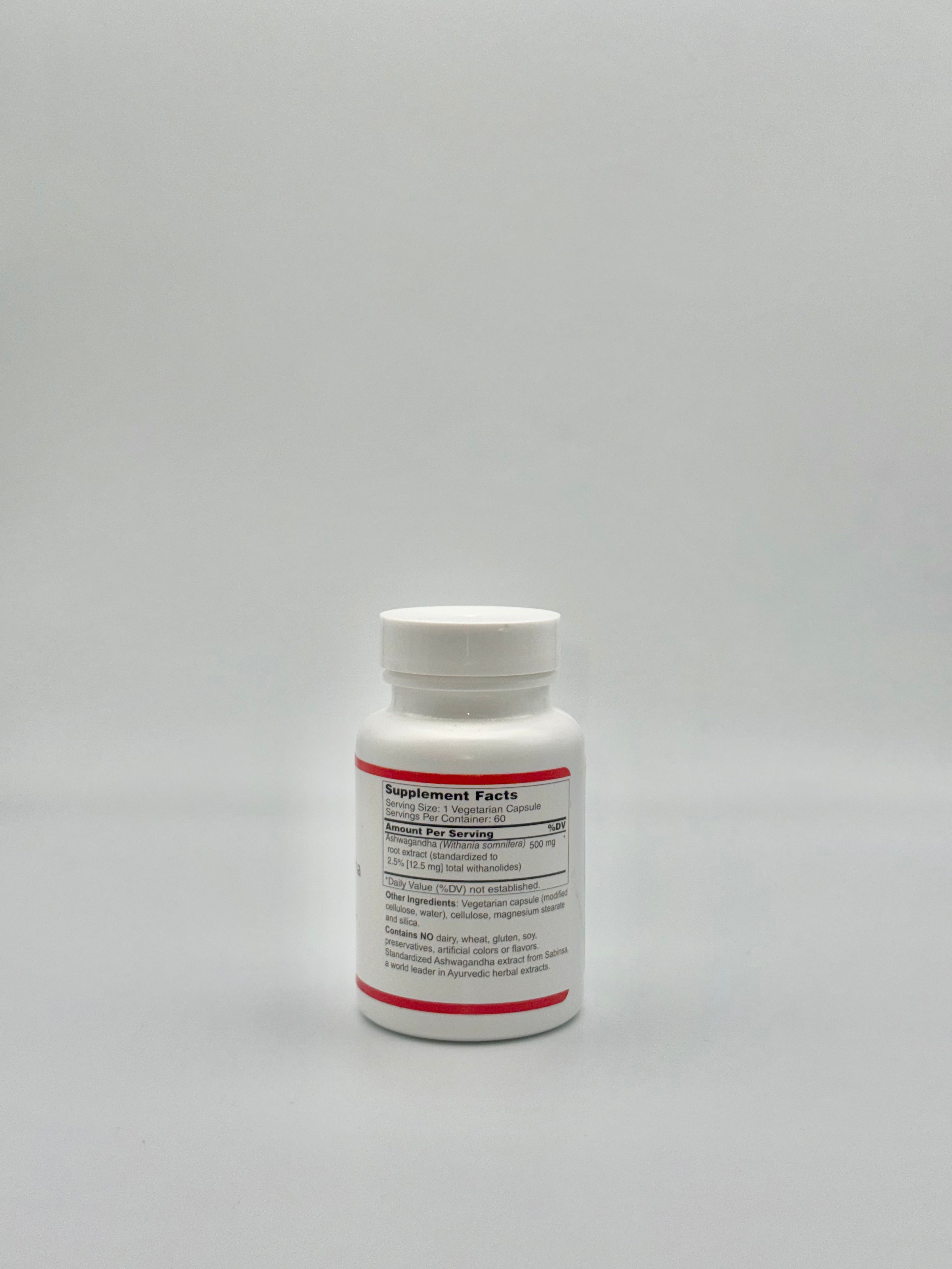 ASHWAGANDHA Extract 500mg Mia+Wellness (60 vegetarian capsules)