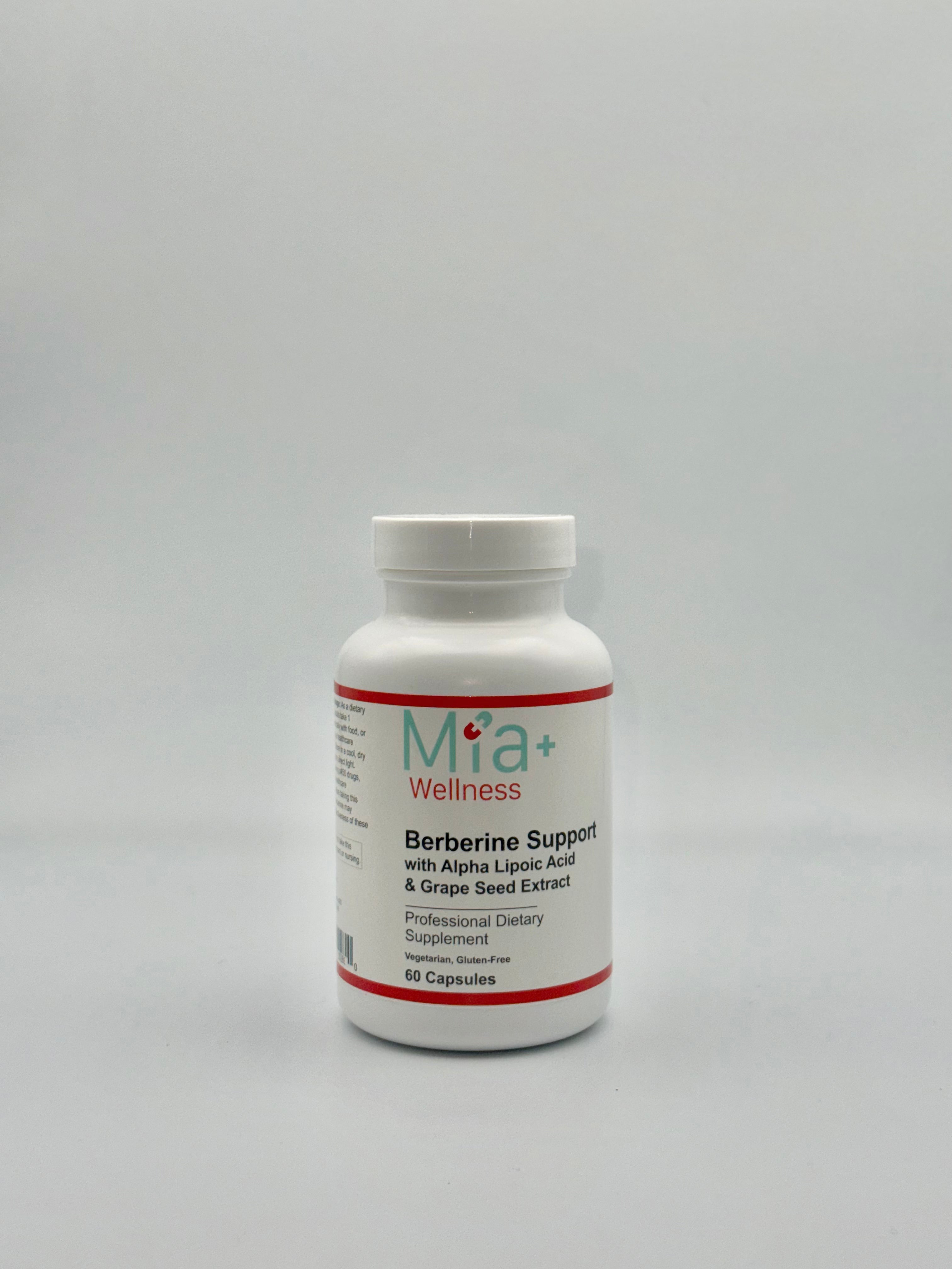 BERBERINE SUPPORT - Mia+Wellness (60 Capsules)