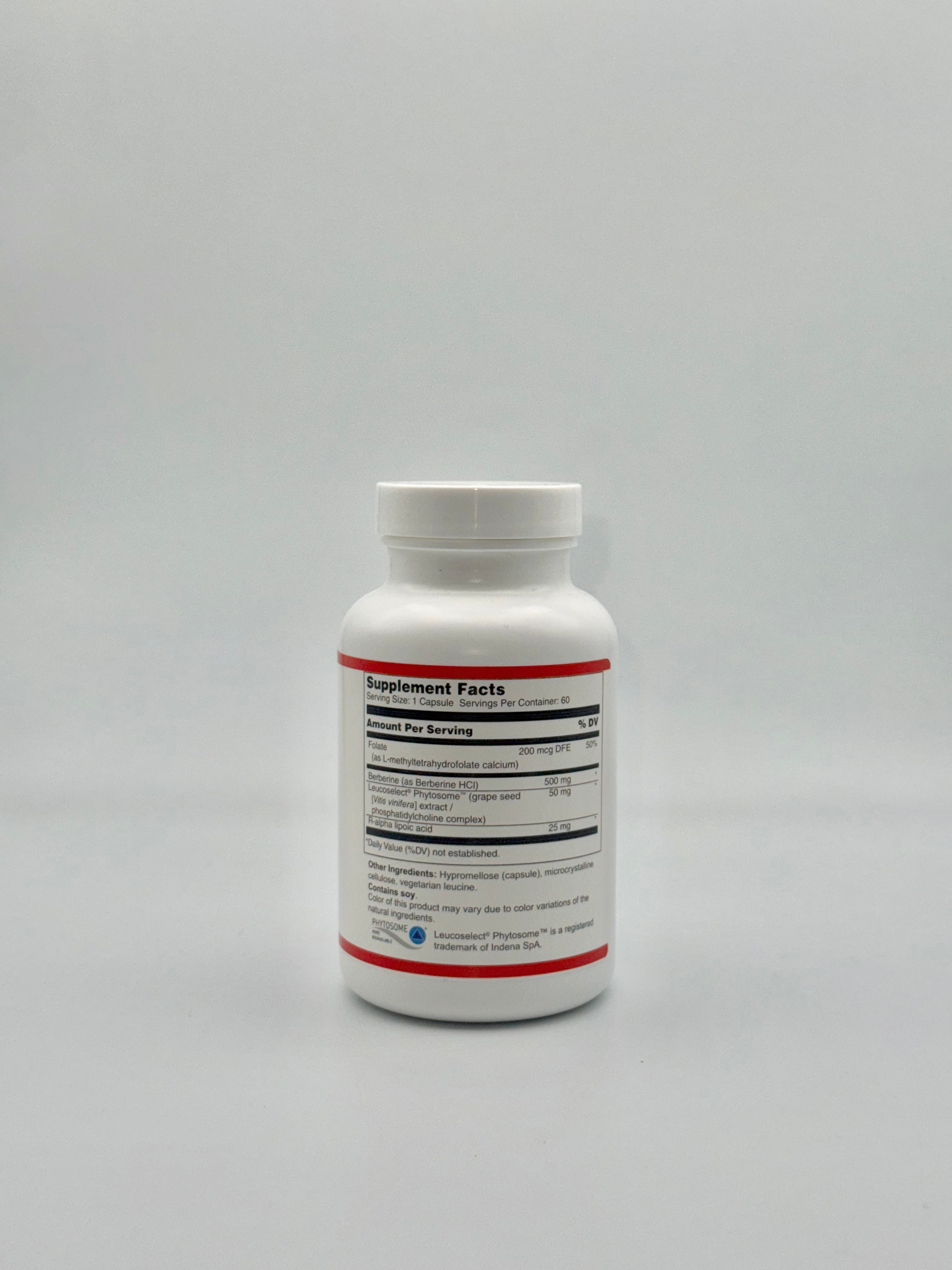 BERBERINE SUPPORT - Mia+Wellness (60 Capsules)