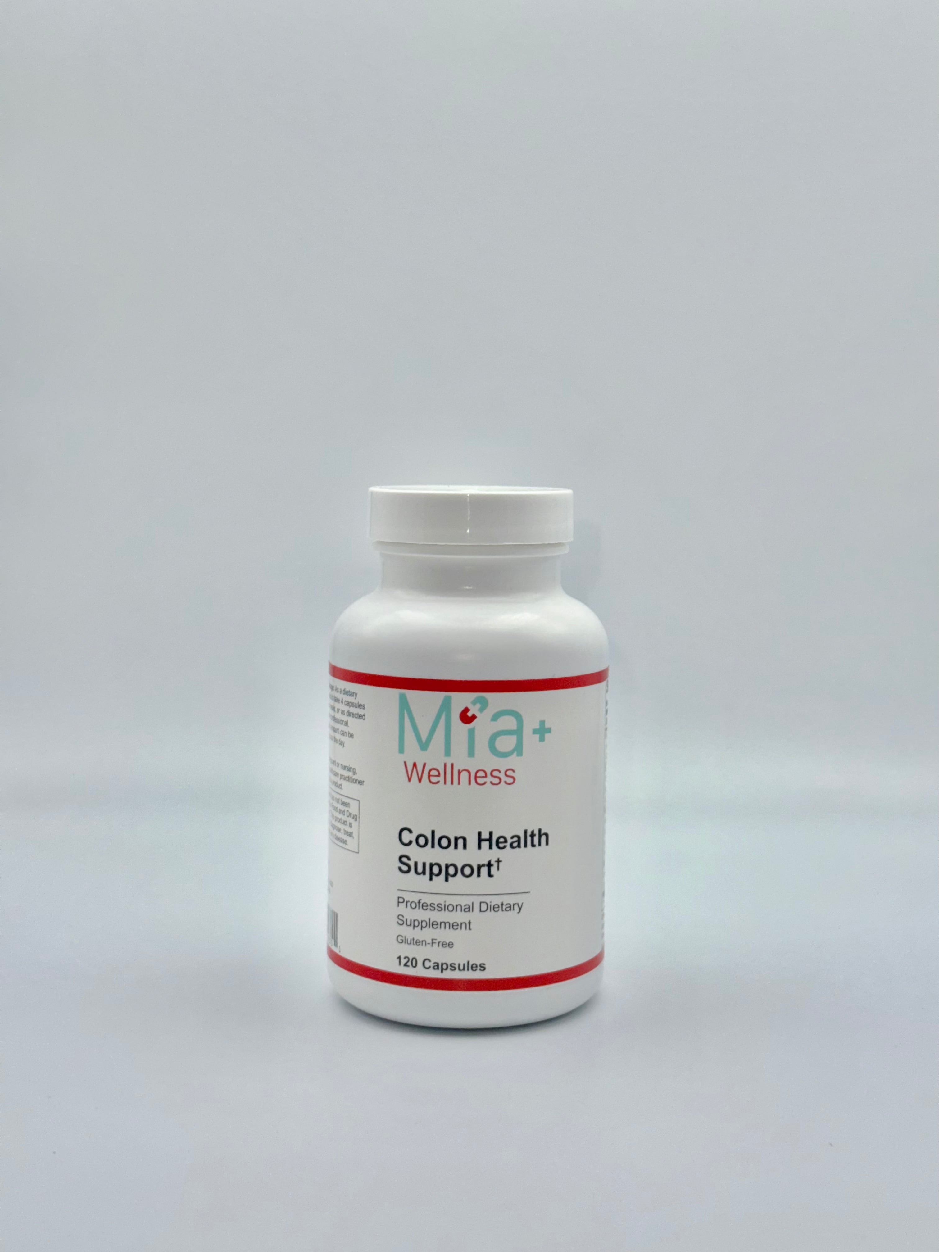 COLON HEALTH SUPPORT - Mia+Wellness (120 Capsules)