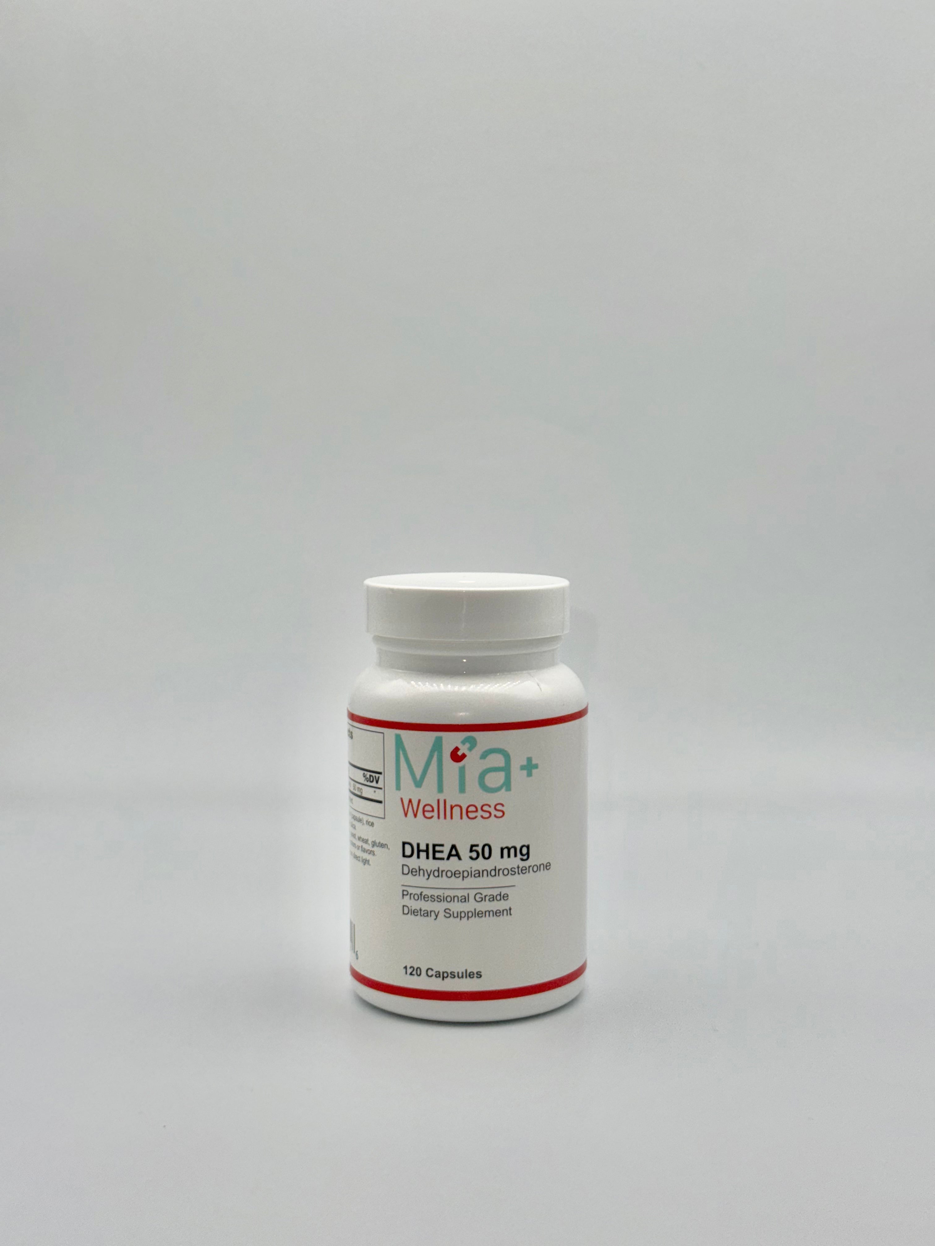 DHEA 50mg - Mia+Wellness (120 Capsules)