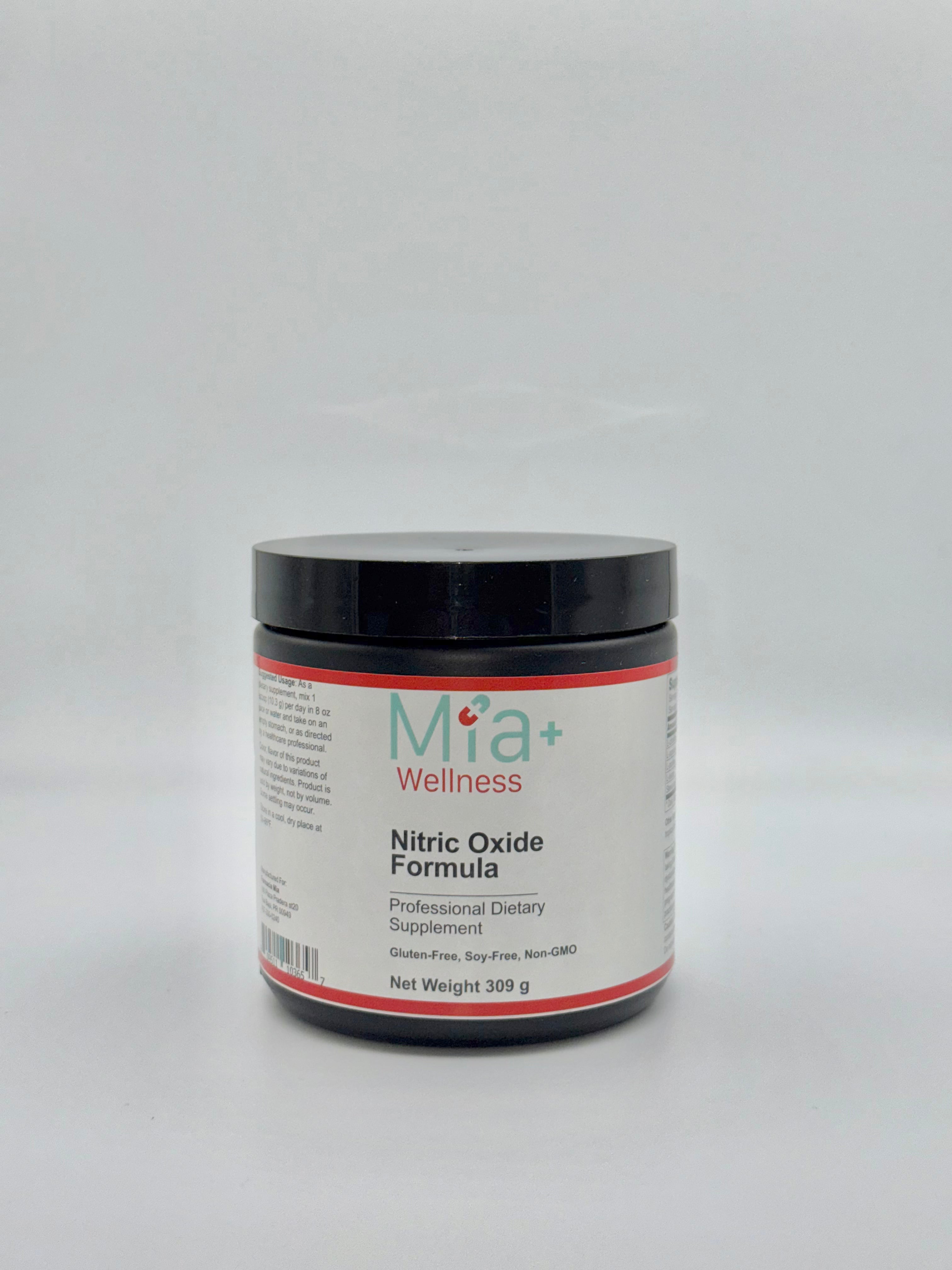 NITRIC OXIDE FORMULA - Mia+Wellness (Net Weight 309g)