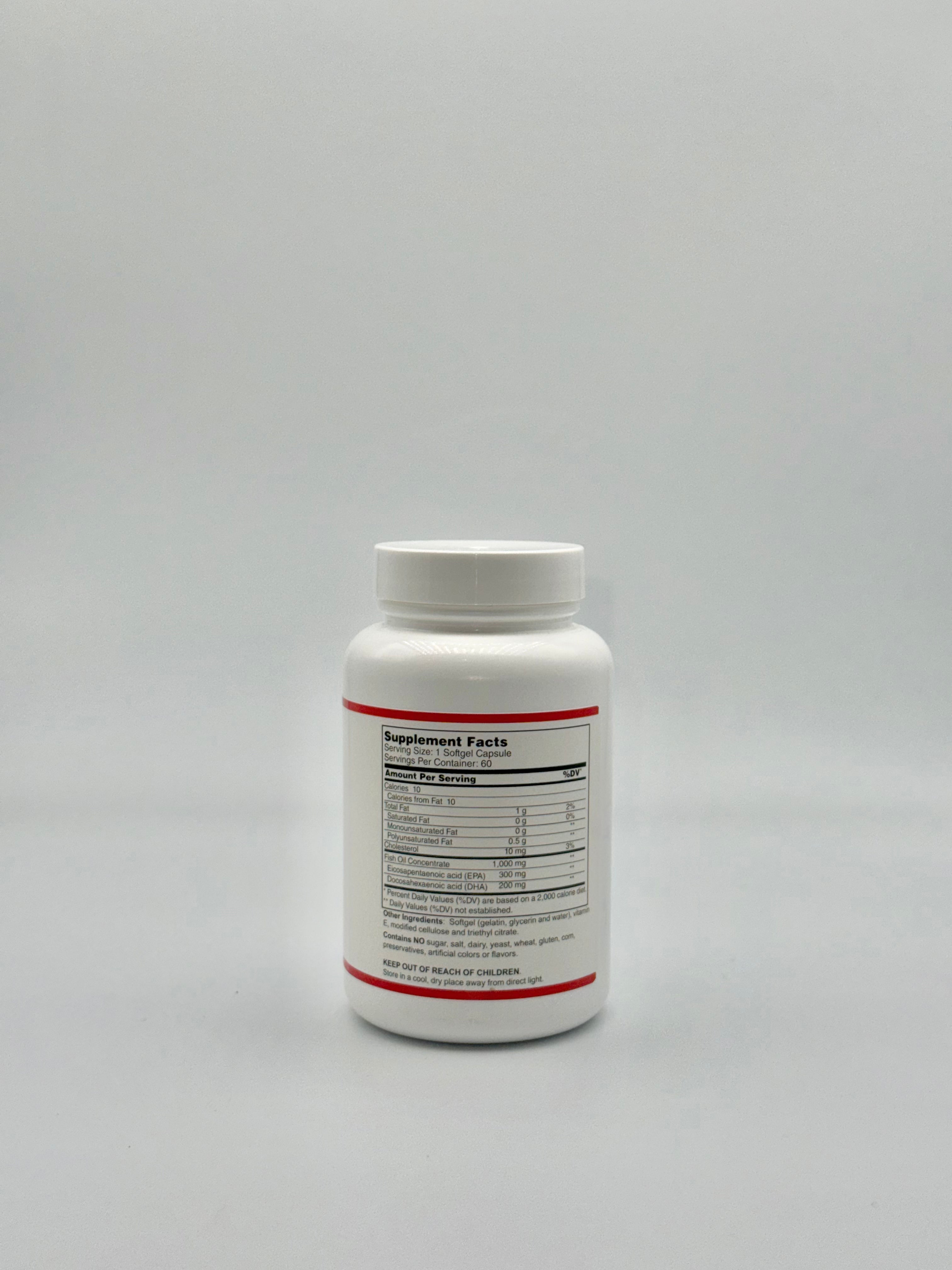 OMEGA 3 Fish Oil - Mia+Wellness (60 Softgels)