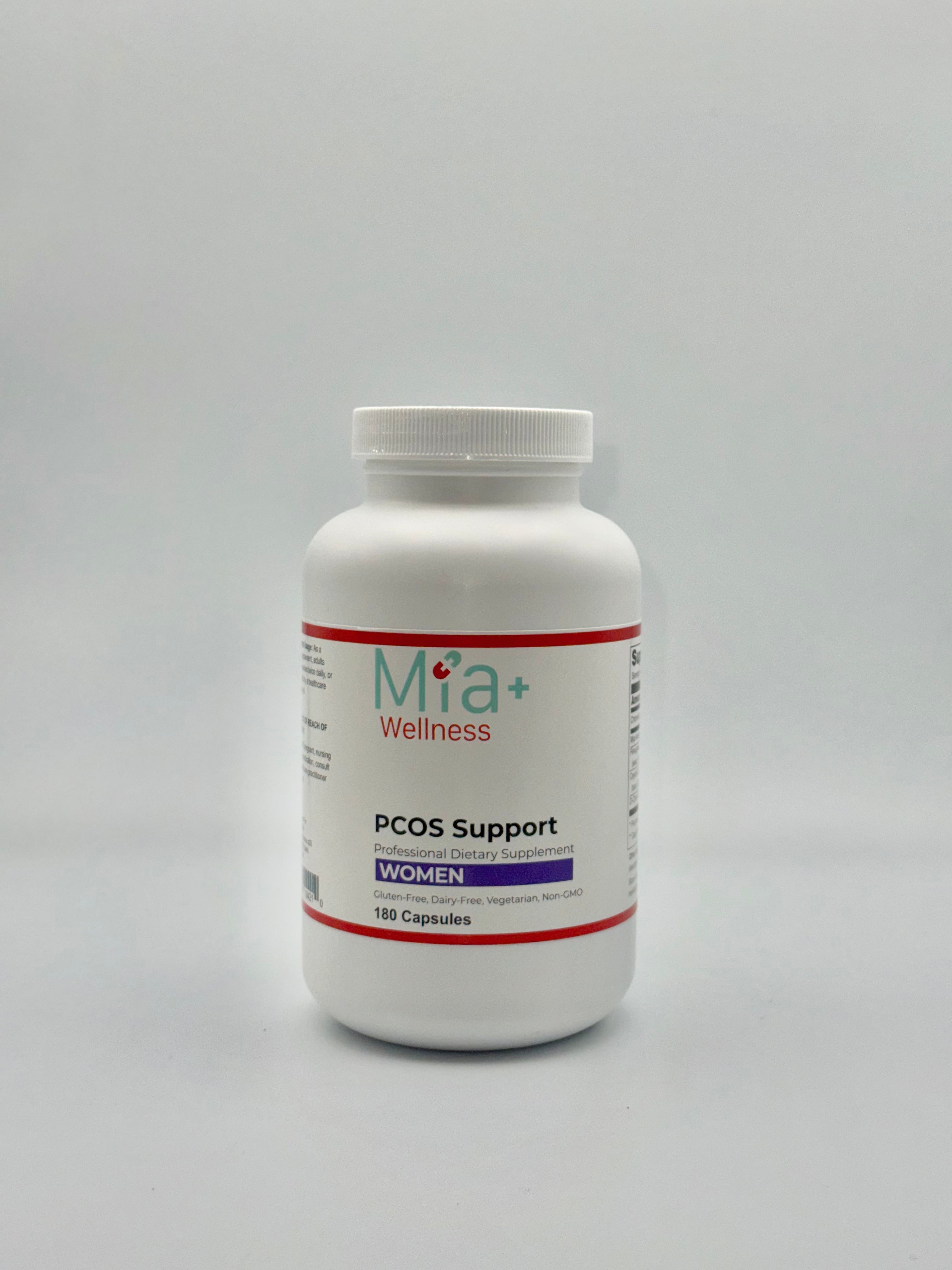 PCOS Support - Mia+Wellness (180 Capsules)