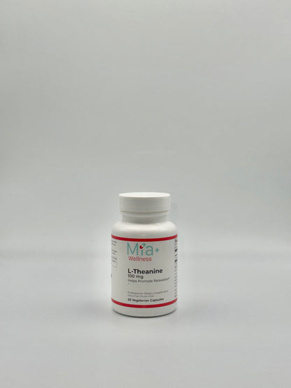 L-THEANINE 100mg - Mia+Wellness (60 Vegetarian Capsules)