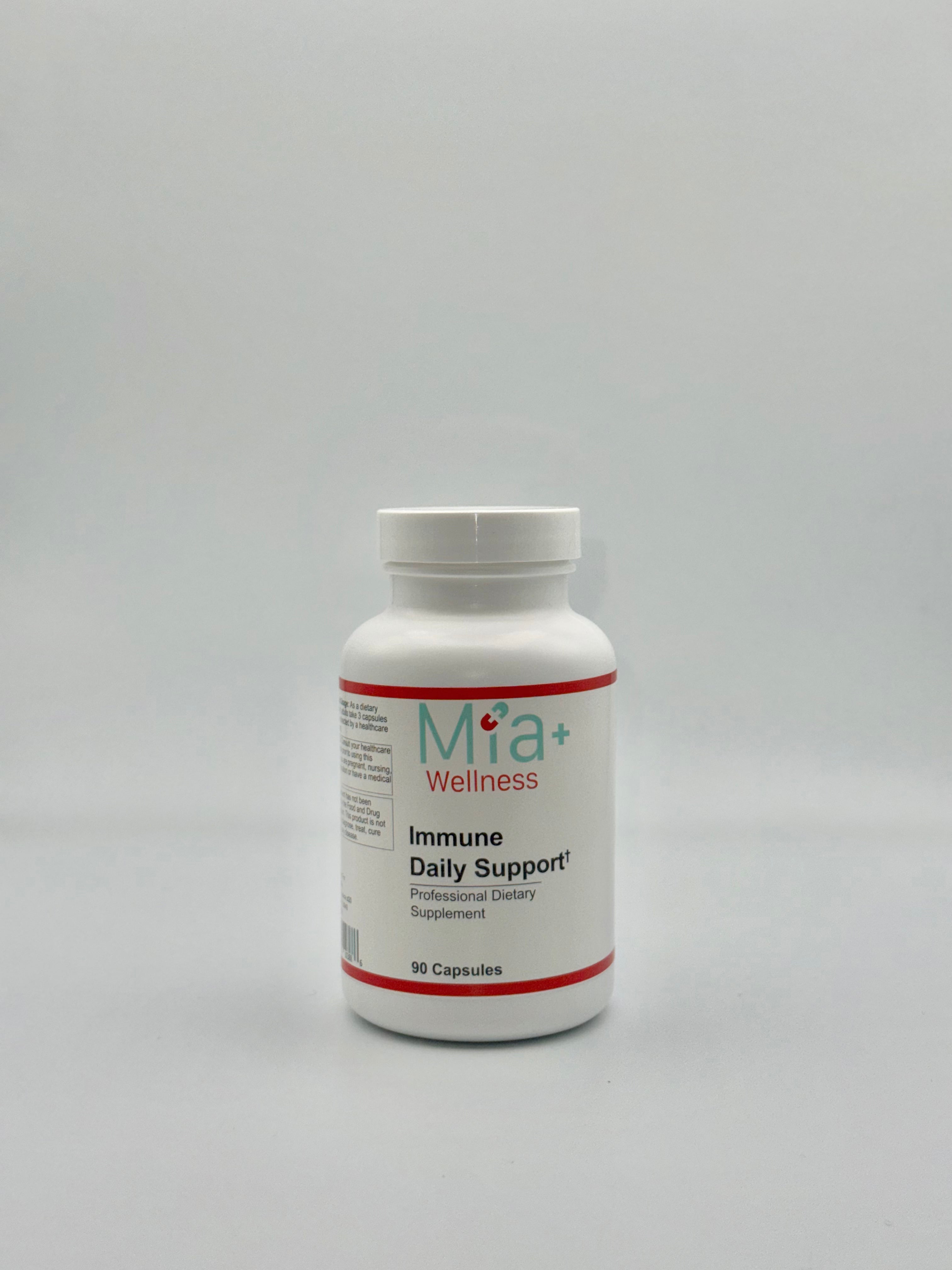 IMMUNE DAILY SUPPORT - Mia+Wellness (90 Capsules)