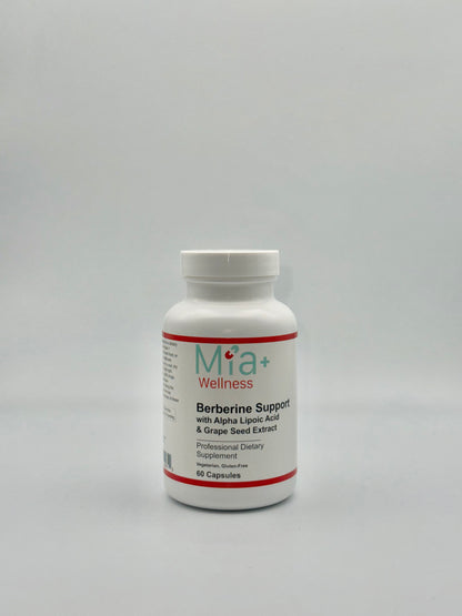 BERBERINE SUPPORT - Mia+Wellness (60 Capsules)