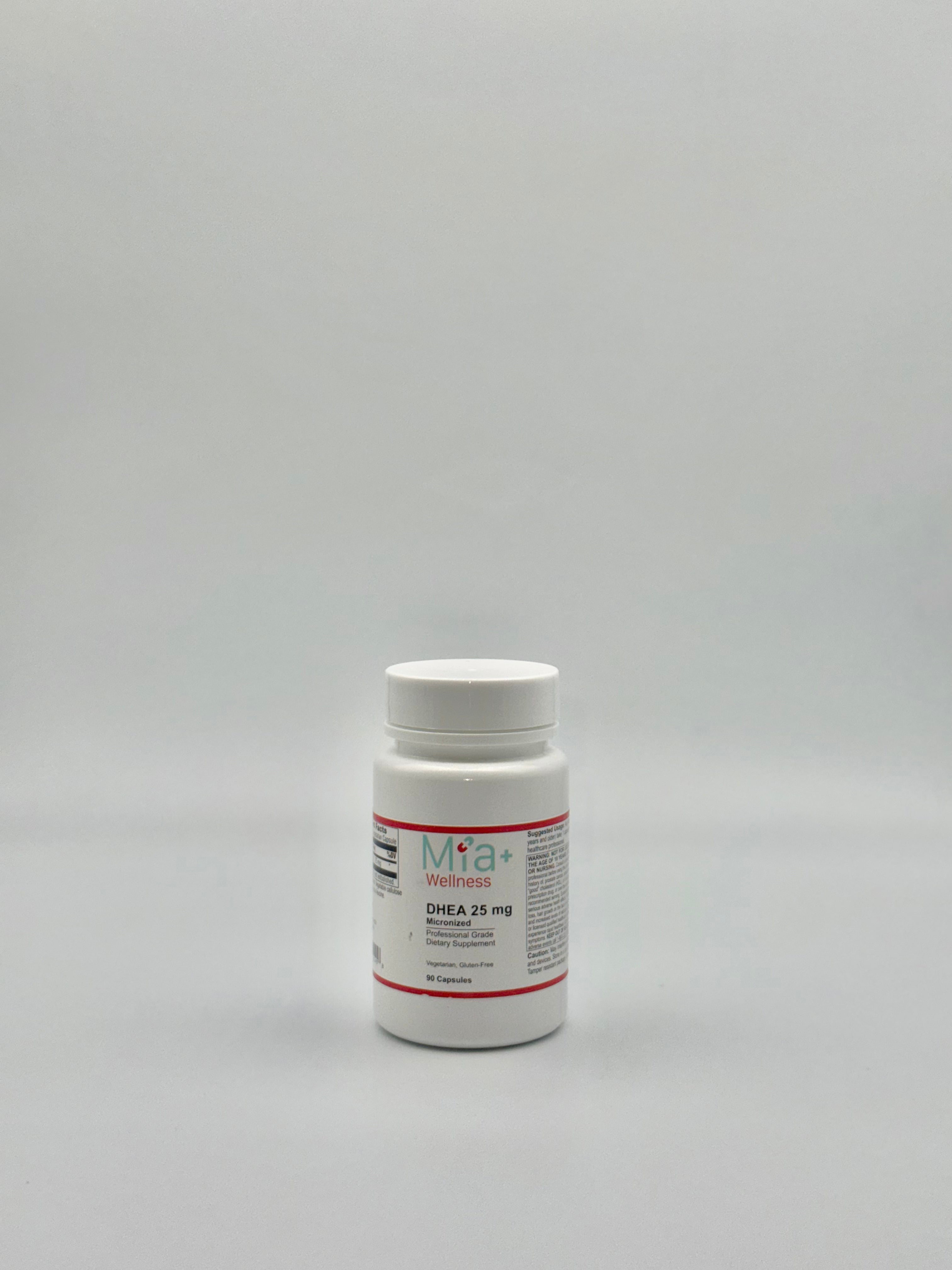 DHEA 25mg Mia+Wellness (90 Capsules)