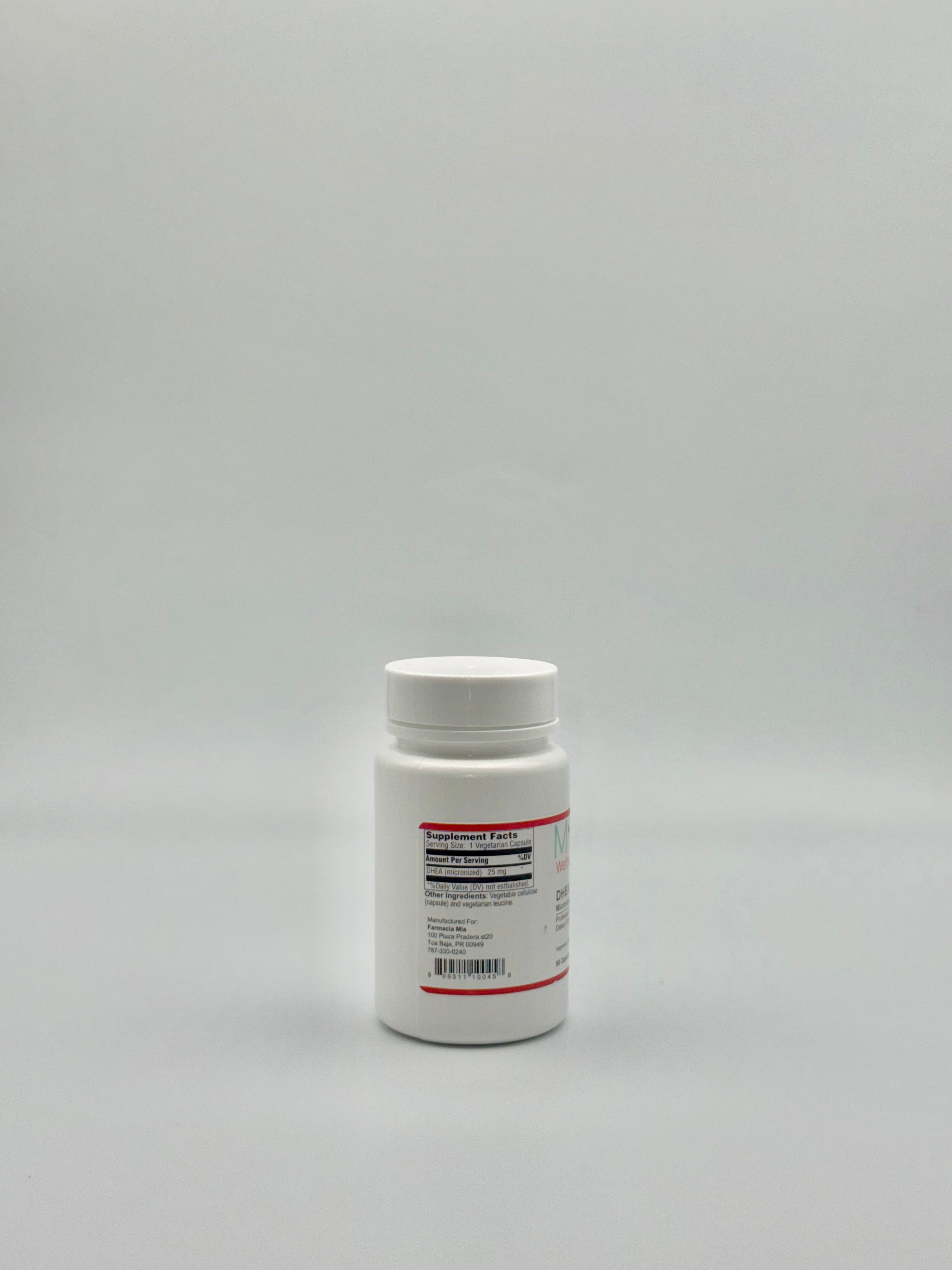 DHEA 25mg Mia+Wellness (90 Capsules)