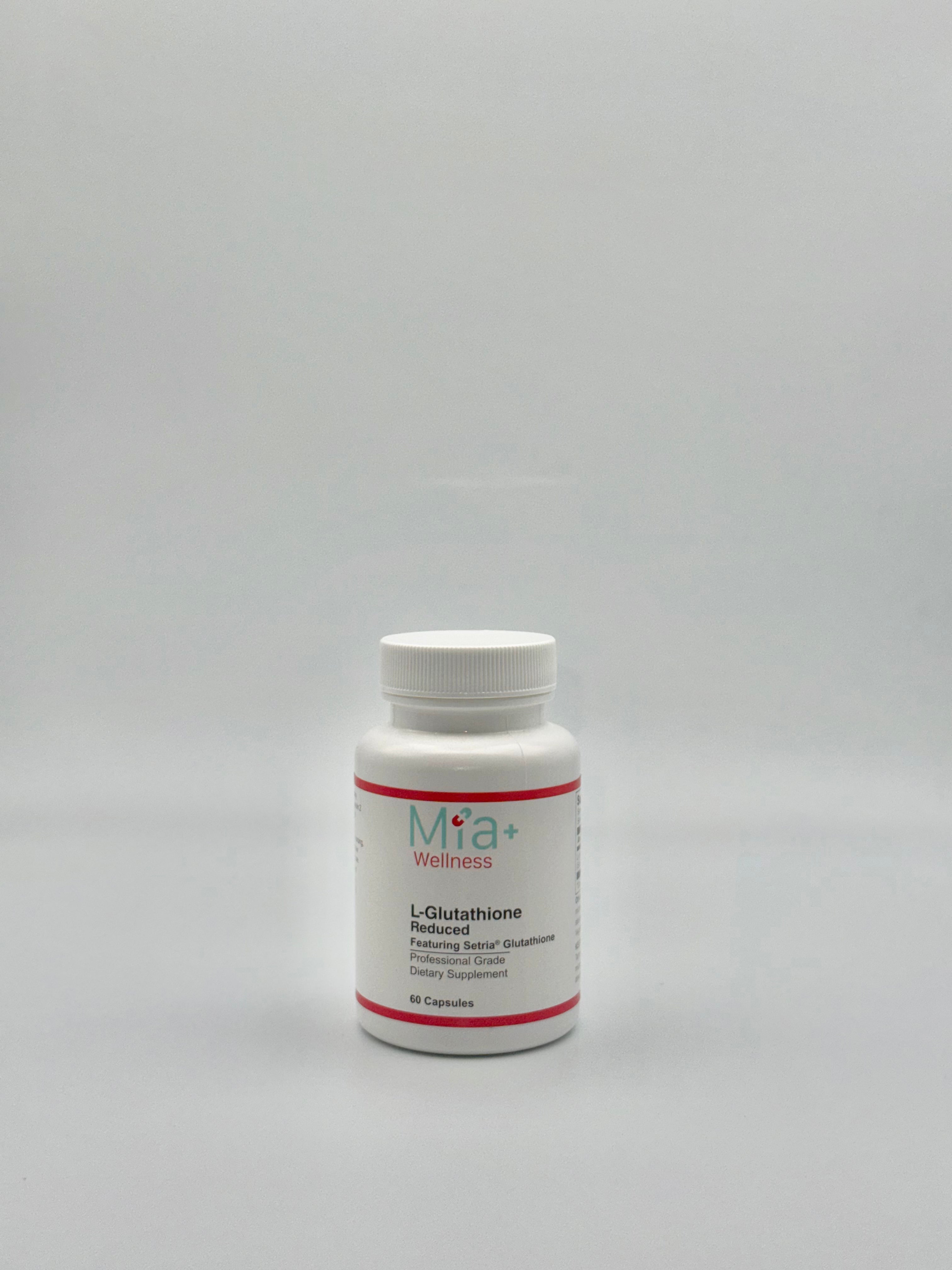 L-GLUTATHIONE Reduced - Mia+Wellness (60 Capsules)