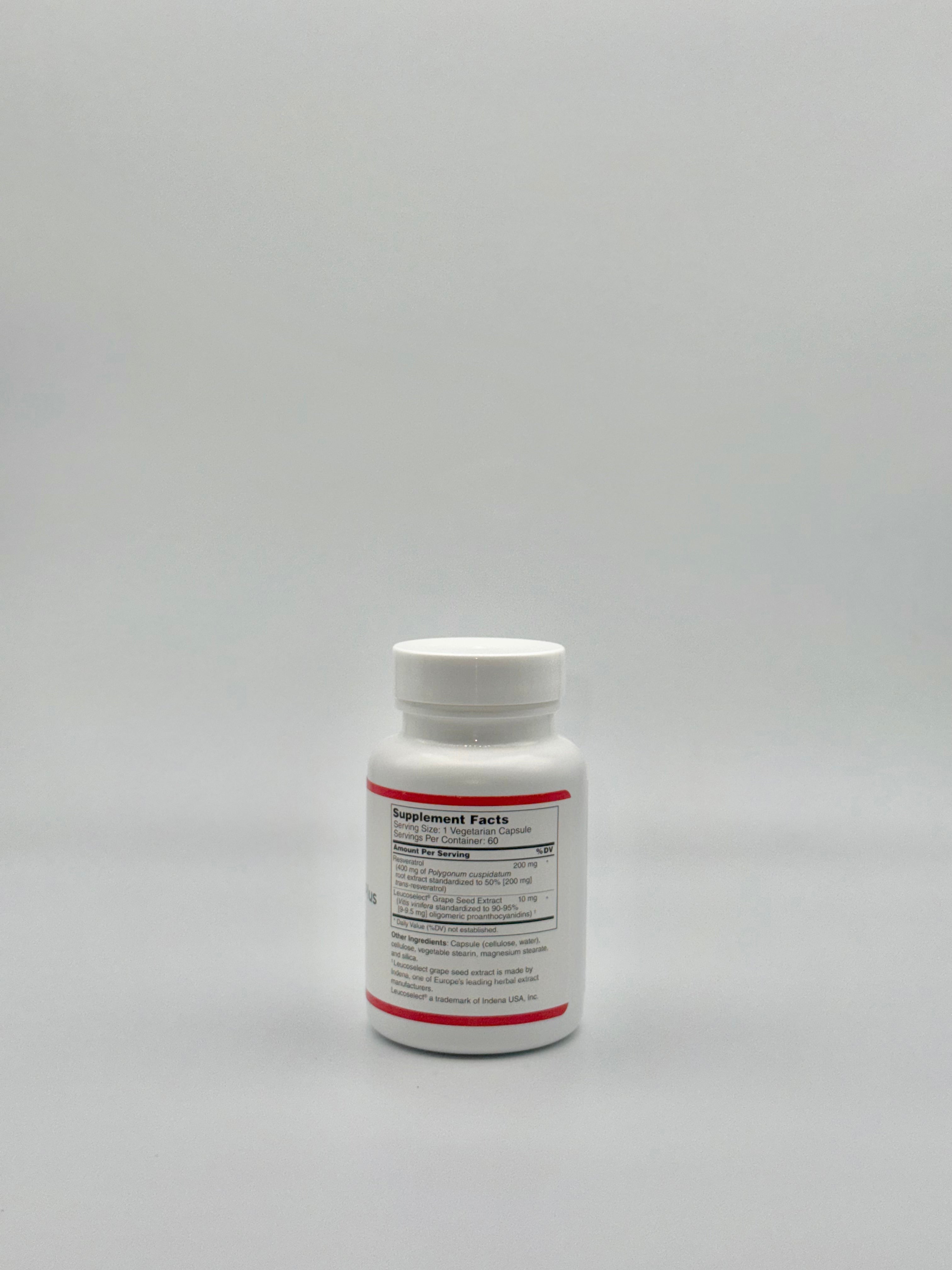RESVERATROL PLUS 200mg - Mia+Wellness (60 Vegetarian Capsules)